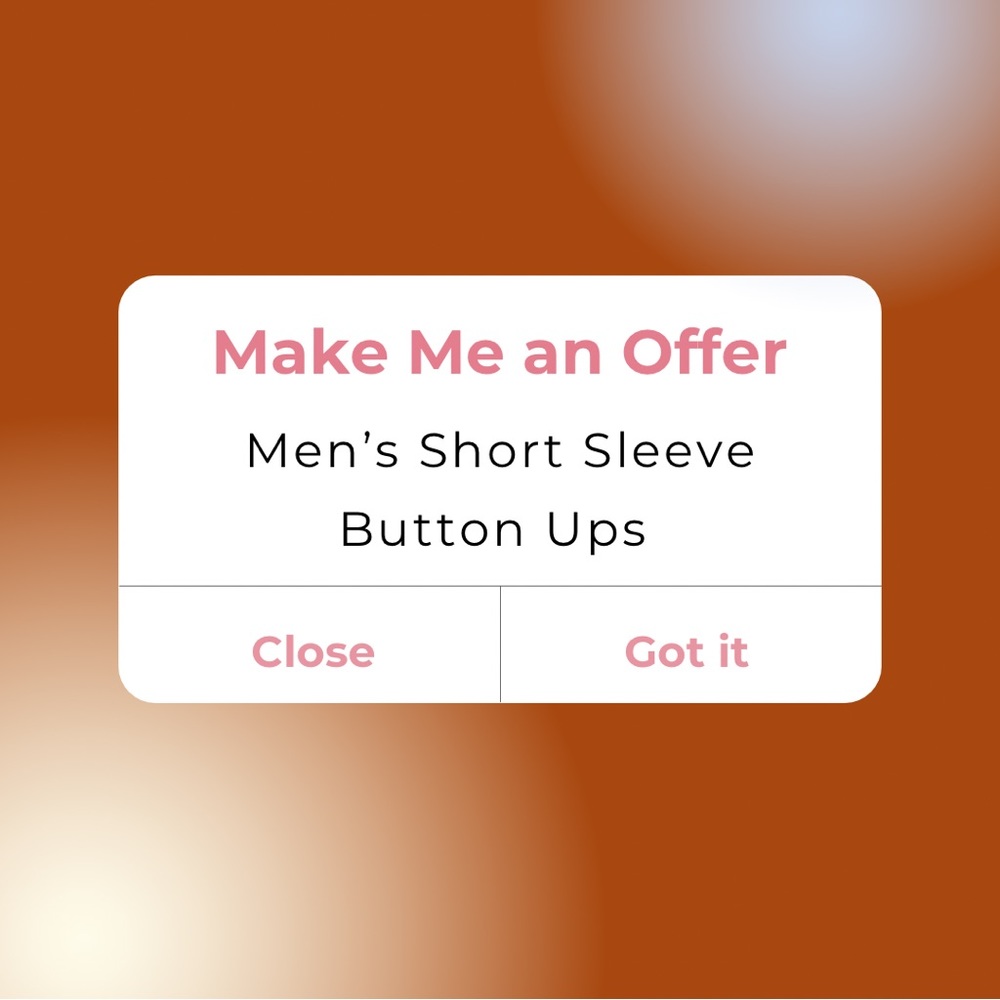 Men’s Short Sleeve Button Ups